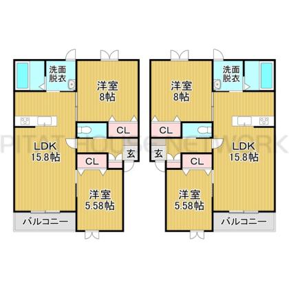  間取り図写真
