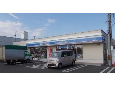 ローソン旭川川端店：500m