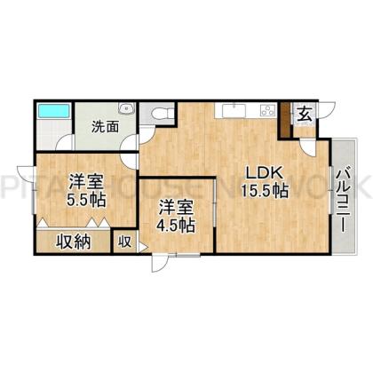  間取り図写真