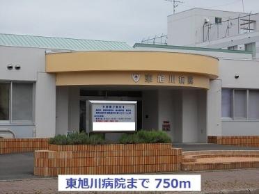 東旭川病院：550m