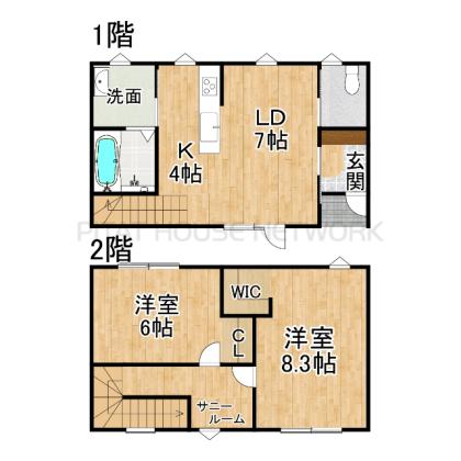  間取り図写真