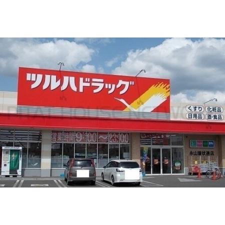 ツルハドラッグ永山環状通店：1100m