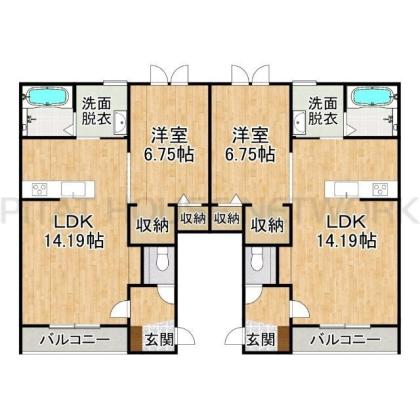  間取り図写真