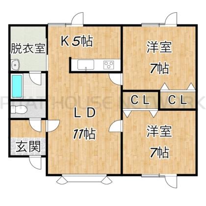  間取り図写真