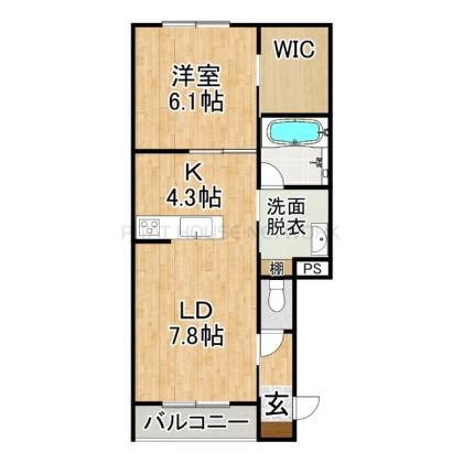 間取り図写真