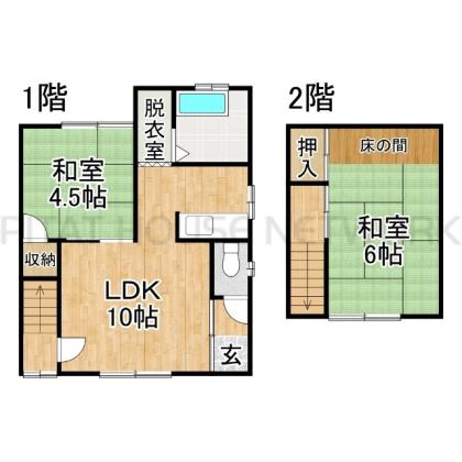  間取り図写真