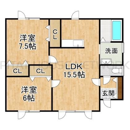  間取り図写真