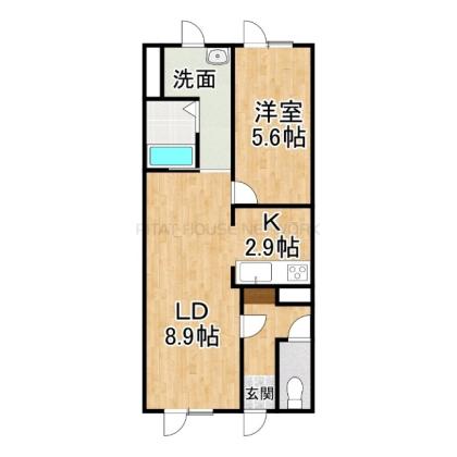  間取り図写真