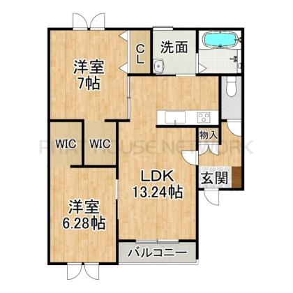  間取り図写真