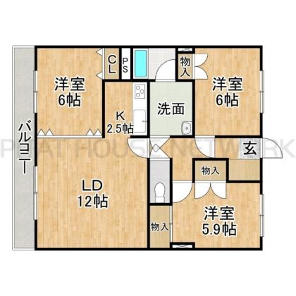  間取り図写真