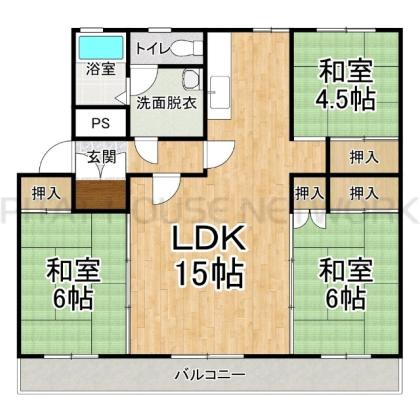  間取り図写真
