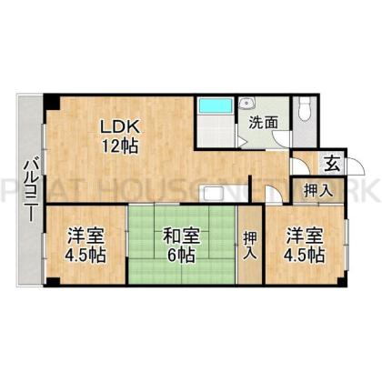  間取り図写真
