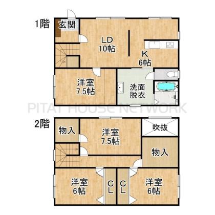  間取り図写真