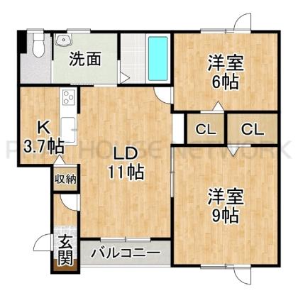  間取り図写真