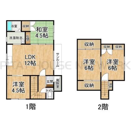  間取り図写真