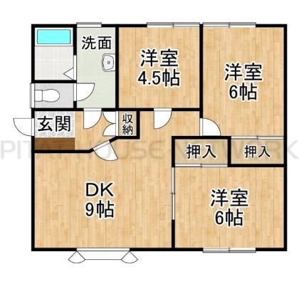  間取り図写真