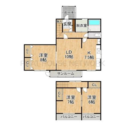 間取り図写真
