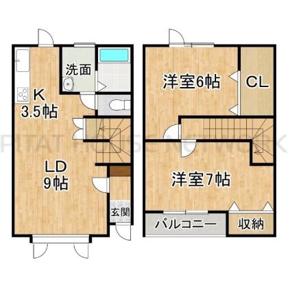  間取り図写真
