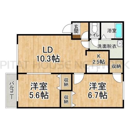  間取り図写真