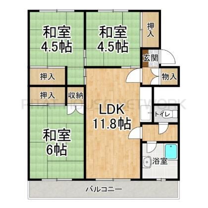  間取り図写真