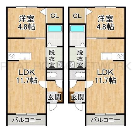  間取り図写真