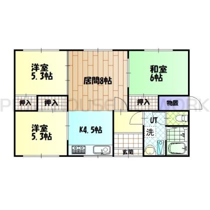  間取り図写真