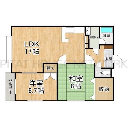 間取り図写真