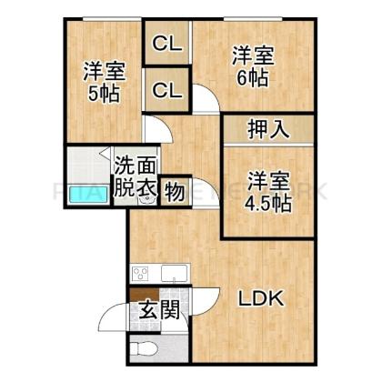  間取り図写真