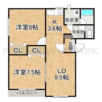  間取り図写真