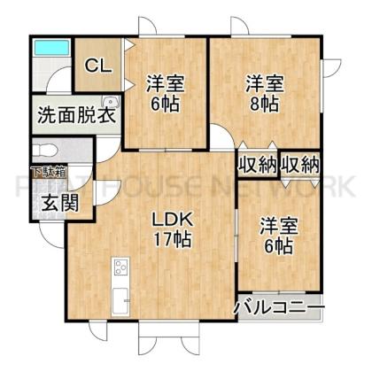  間取り図写真