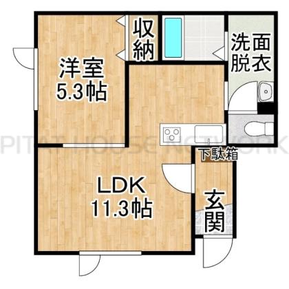  間取り図写真