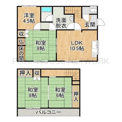  間取り図写真