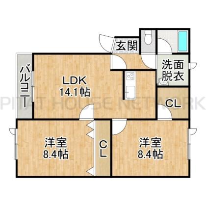  間取り図写真