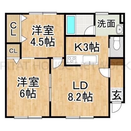  間取り図写真