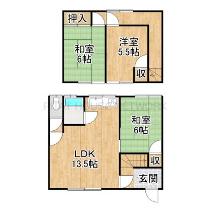  間取り図写真