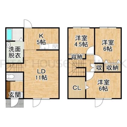 間取り図写真