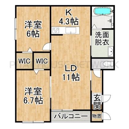  間取り図写真