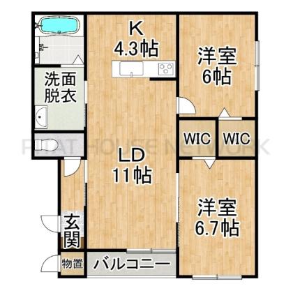  間取り図写真