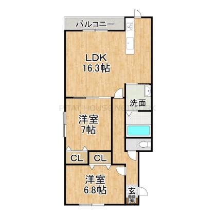  間取り図写真
