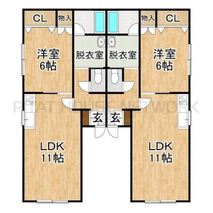  間取り図写真