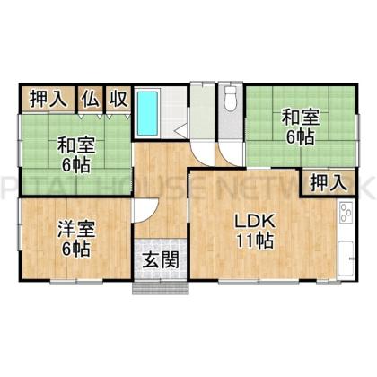  間取り図写真