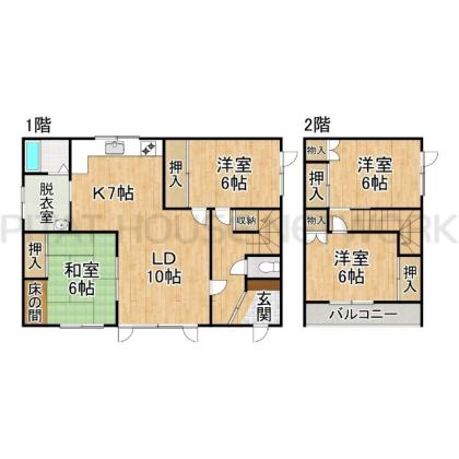  間取り図写真