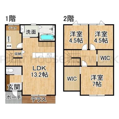  間取り図写真