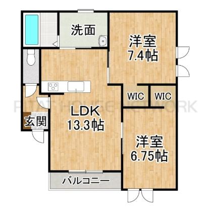  間取り図写真