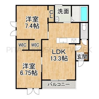  間取り図写真