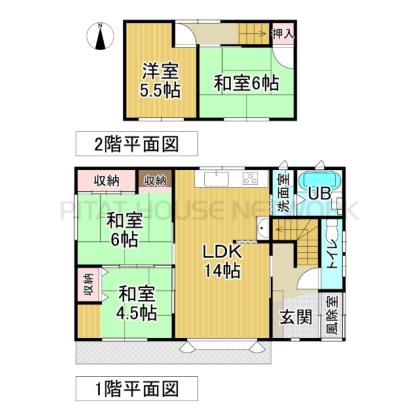  間取り図写真