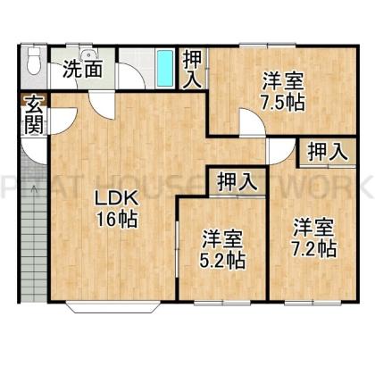  間取り図写真