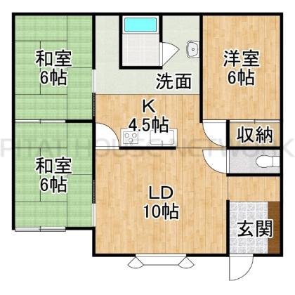  間取り図写真