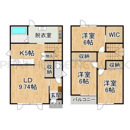 間取り図写真