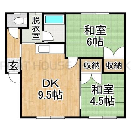  間取り図写真